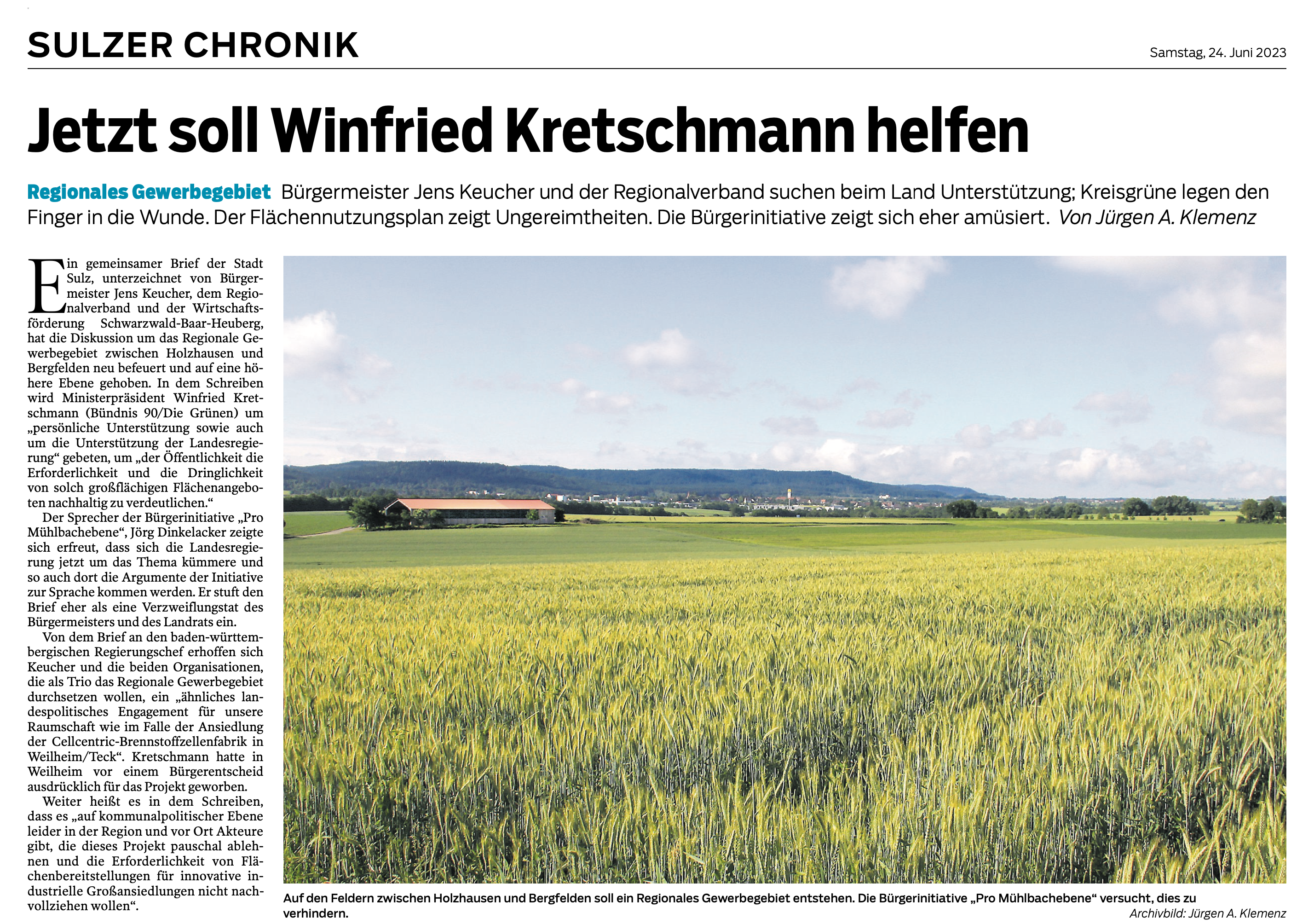 Jetzt soll Winfried Kretschmann helfen