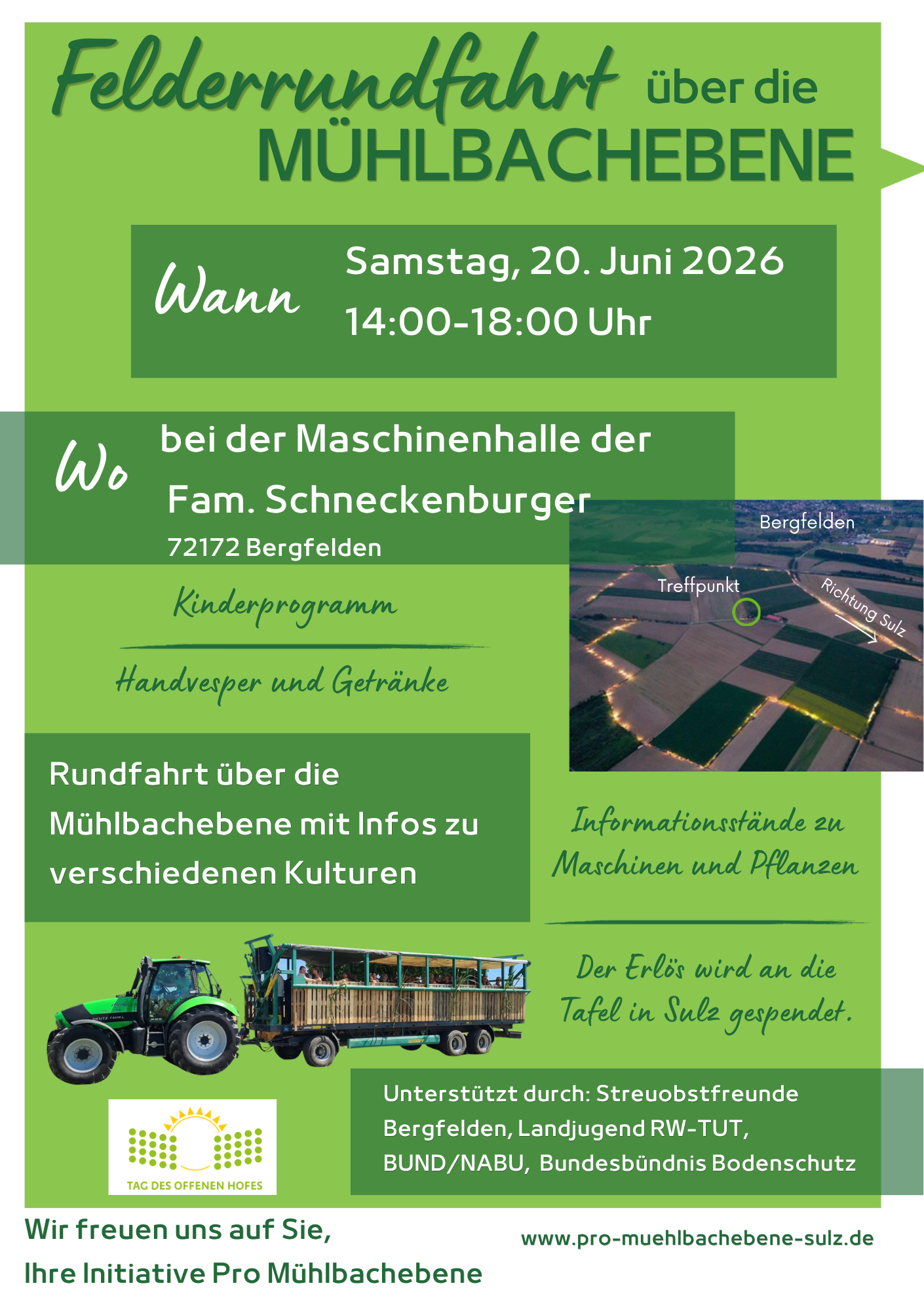 Felderrundfahrt am 20.06.org